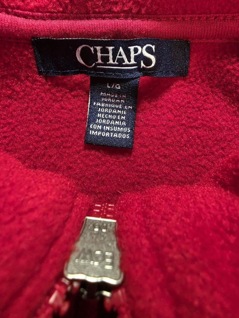 Chaps cozy sleeveless